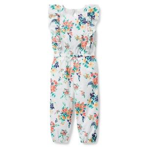 NWT Janie and Jack Floral Jumpsuit